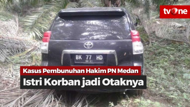 Polisi Tetapkan 3 Tersangka Pembunuh Hakim PN Medan