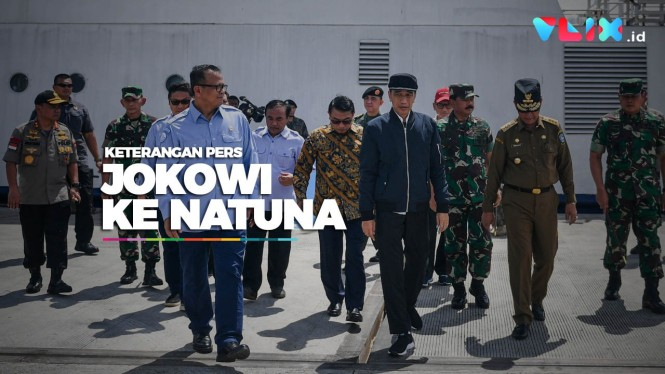 TEGAS! Jokowi Pastikan Hak Berdaulat NKRI di Natuna