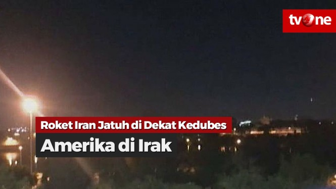 Hunungan Memanas, Roket Iran Jatuh Dekat Kedubes AS