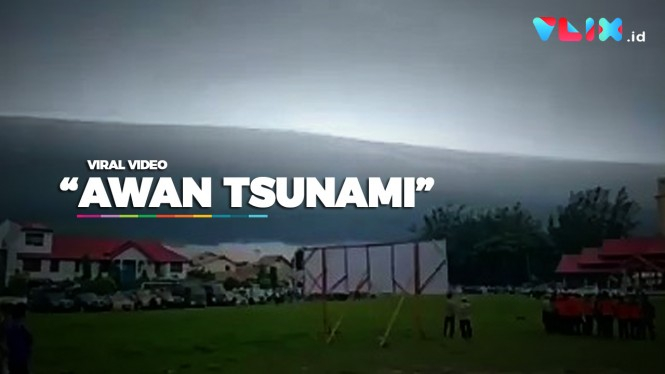 'Awan Tsunami' Bikin Geger Warga Selayar!
