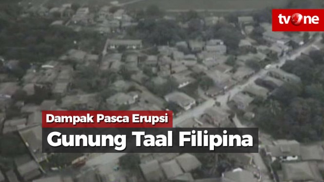 Dampak Pasca Erupsi Gunung Taal Filipina