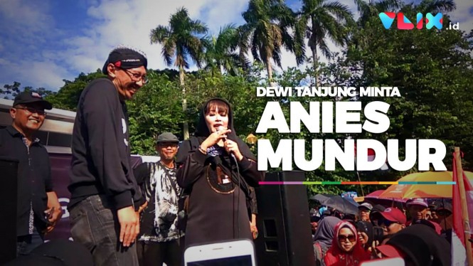Dewi Tanjung Minta Anies Mundur dari Gubernur