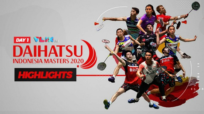 WAJIB NONTON! Highlight Indonesia Masters 2020