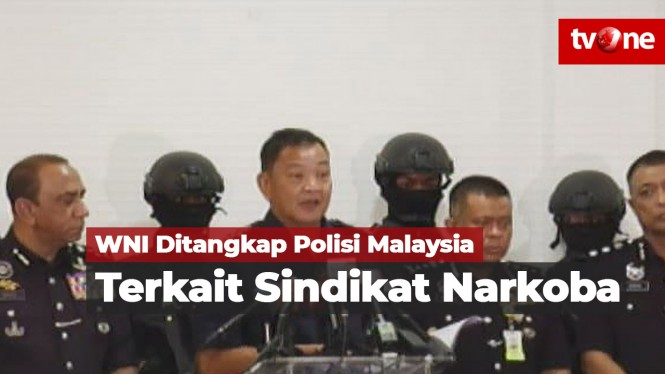 Terkait Sindikat Narkoba, WNI Ditangkap Polisi Malaysia