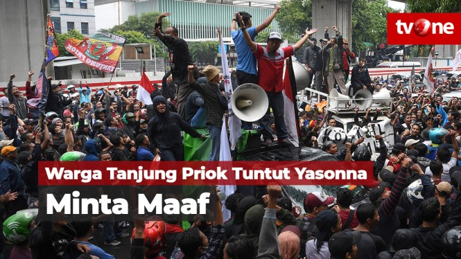 Warga Tanjung Priok Tuntut Menteri Kemenkumham Minta Maaf