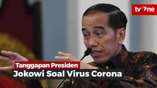 Tanggapan Presiden Jokowi Soal Virus Corona