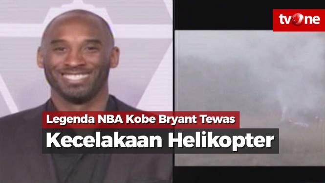 Legenda NBA Kobe Bryant Tewas Kecelakaan Helikopter
