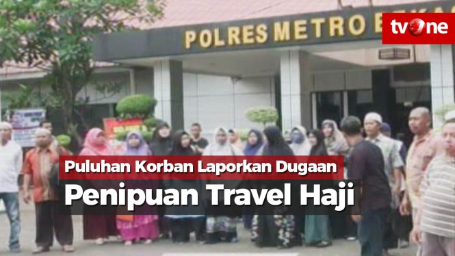 Puluhan Korban Laporkan Dugaan Penipuan Travel Haji