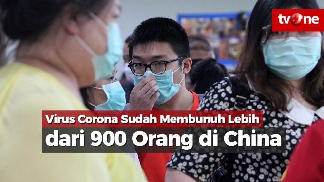 Virus Corona Sudah Membunuh Lebih dari 900 Orang di China