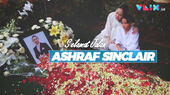 Tangis Pilu Pecah di Pemakaman Ashraf Sinclair