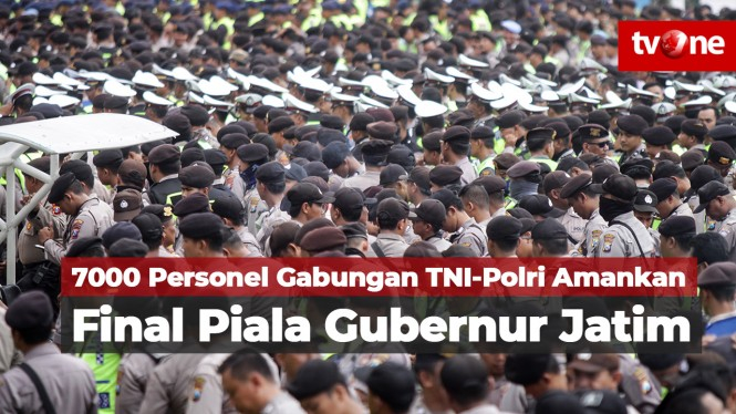 Ribuan Personel TNI-Polri Siap Amankan Gelora Delta