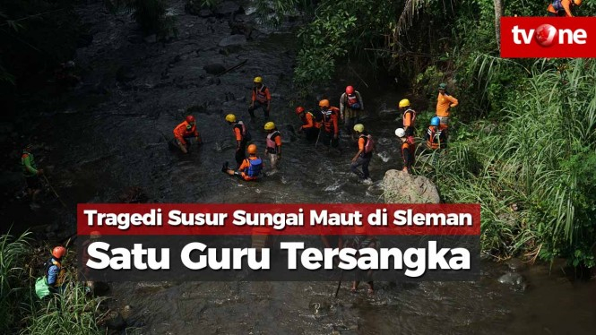 Tragedi Susur Sungai Maut di Sleman, Satu Guru Tersangka