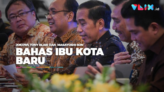 Gaya Jokowi Bahas Ibu Kota Baru Pakai Bahasa Inggris