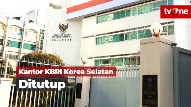 Kantor KBRI Korea Selatan Ditutup
