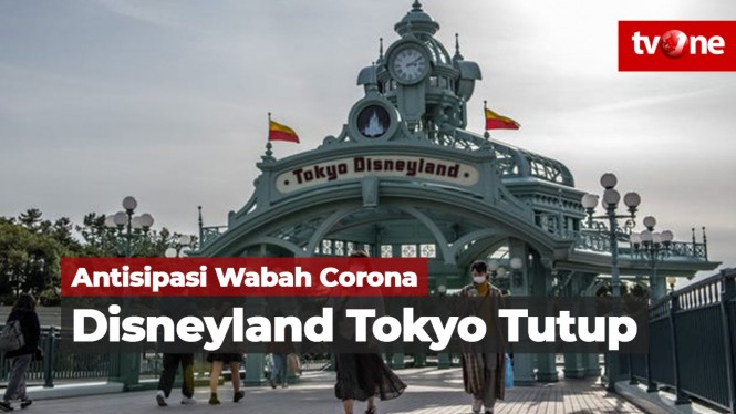 Wabah Corona, Tokyo Disneyland Tutup 2 Minggu