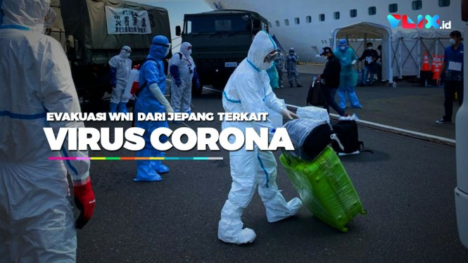 Virus Corona, 69 WNI Dievakuasi dari Jepang