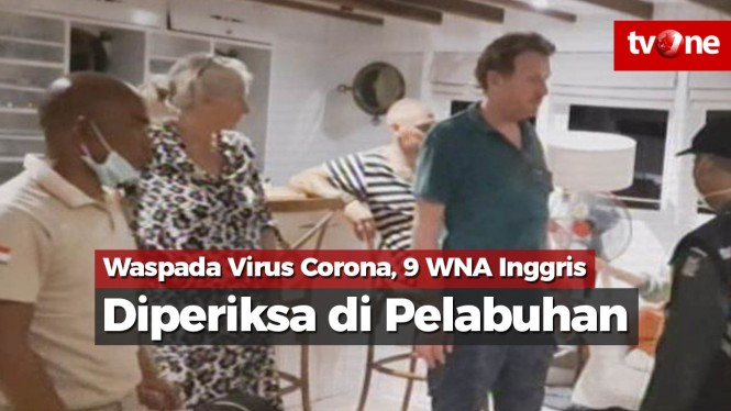 Waspada Virus Corona, 9 WNA Inggris Diperiksa di Pelabuhan