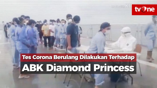 Tes Corona Berulang Dilakukan Terhadap ABK Diamond Princess