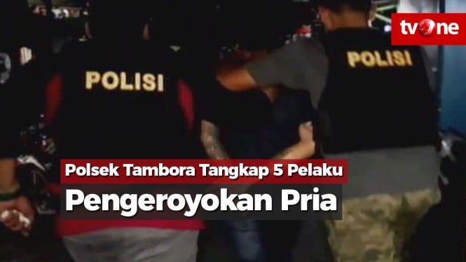 Polsek Tambora Tangkap 5 Pelaku Pengeroyokan Pengusaha Kopi