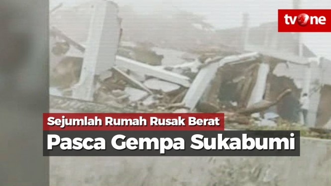 Gempa Guncang Sukabumi, Sejumlah Rumah Rusak Berat