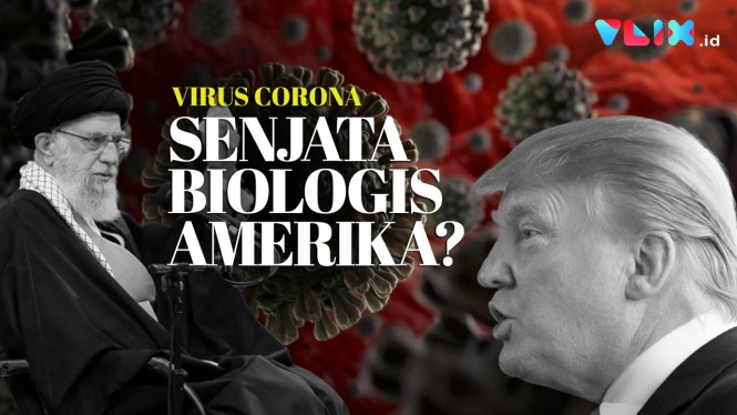 Iran Curiga Virus Corona Senjata Biologis Buatan AS?