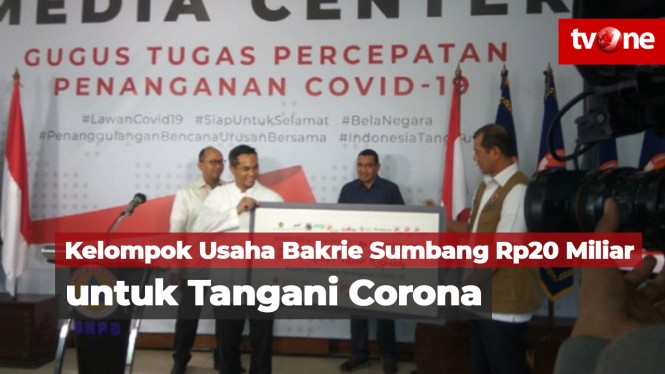 Tangani Corona, Kelompok Usaha Bakrie Sumbang Rp20 Miliar