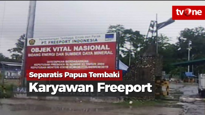 Separatis Papua Tembaki Karyawan Freeport, Satu Orang Tewas