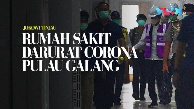 Sambut Mudik TKI, Jokowi Sidak RS Darurat Corona