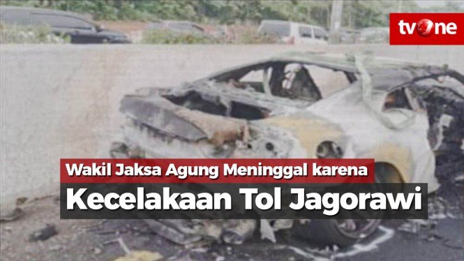 Wakil Jaksa Agung Meninggal karena Kecelakaan Tol Jagorawi