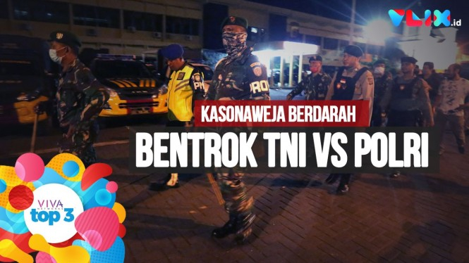 VIVA Top3: Bentrok TNI-Polri di Papua, PSBB Jabar dan TVRI