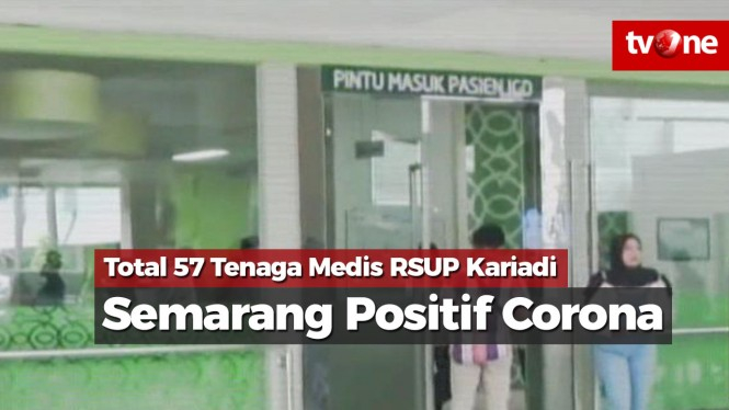 Total 57 Tenaga Medis RSUP Kariadi Semarang Positif Corona