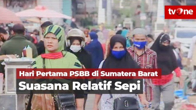 Penerapan PSBB Hari Pertama di Sumatera Barat