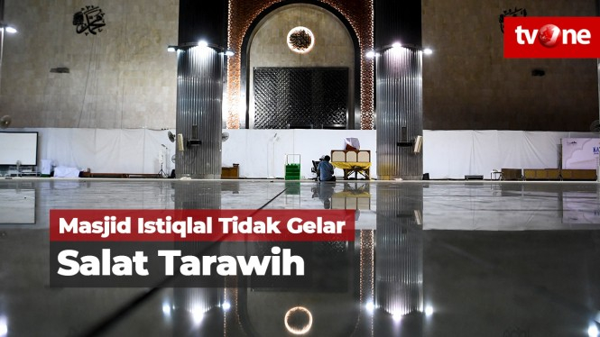 Masjid Istiqlal Tidak Gelar Salat Tarawih