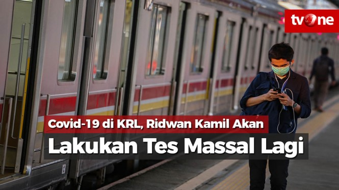 Covid-19 di KRL, Ridwan Kamil Akan Lakukan Tes Massal Lagi