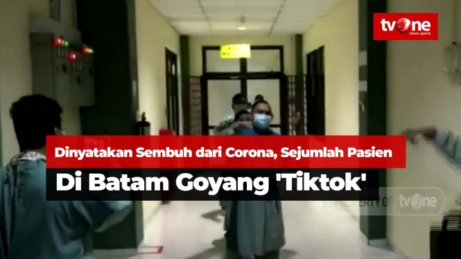 Sembuh dari Corona, Sejumlah Pasien di Batam Goyang 'Tiktok'