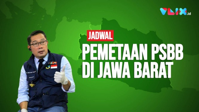 Lengkap! Jadwal Pemetaan Wilayah PSBB Jawa Barat