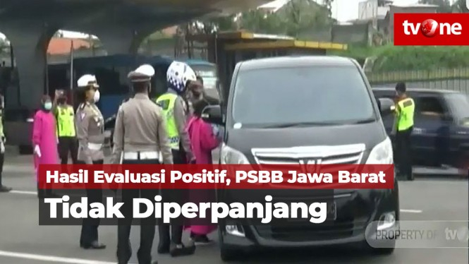 Hasil Evaluasi Positif, PSBB se-Jawa Barat Tak Diperpanjang