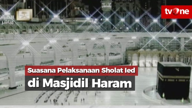 Suasana Pelaksanaan Sholat Ied di Masjidil Haram