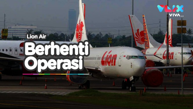 Lion Air Berhenti Operasi Mulai 5 Juni