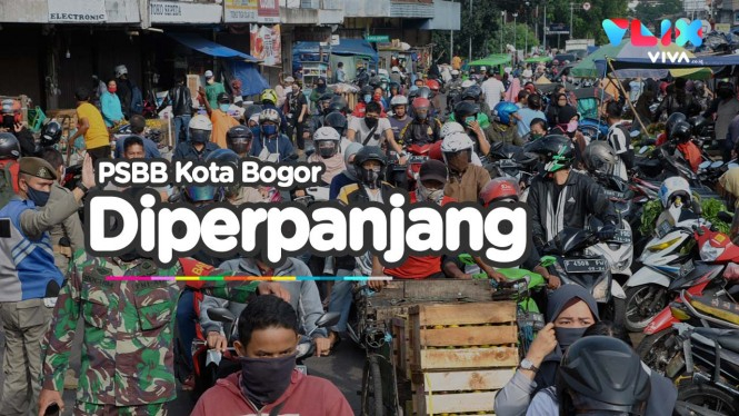 Tok! PSBB Kota Bogor Diperpanjang