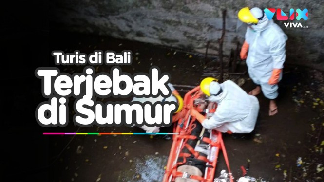 Jatuh ke Sumur, Bule Terjebak Selama Enam Hari di Bali