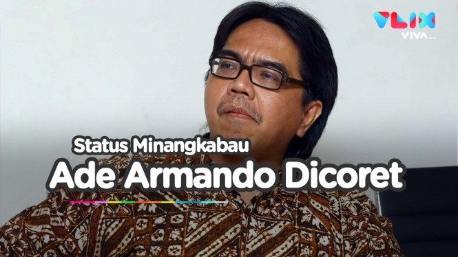 Status Minang Ade Armando Dicoret Majelis Adat