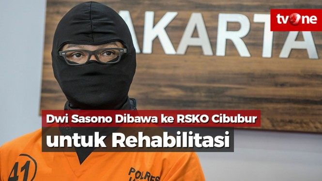 Dwi Sasono Dibawa ke RSKO Cibubur untuk Rehabilitasi