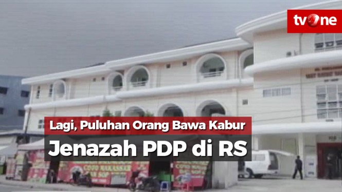 Lagi, Puluhan Orang Bawa Kabur Jenazah PDP di RS Makassar
