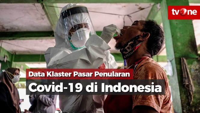 Data Klaster Pasar Penularan Covid-19 di Indonesia