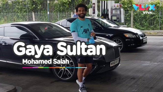 'Gaya Sultan' Mohamed Salah saat Isi Bensin