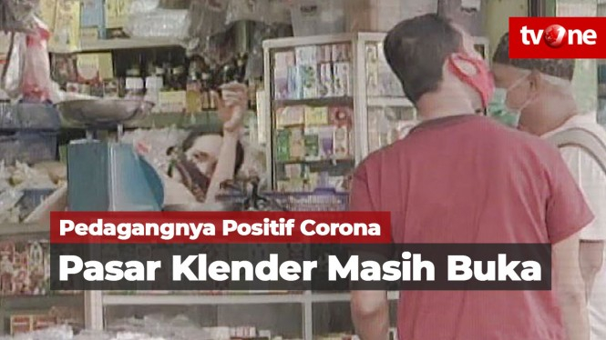Pedagangnya Positif Corona, Pasar Klender Masih Buka