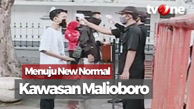 New Normal, Kawasan Malioboro Wajib Masker dan Scan Barcode
