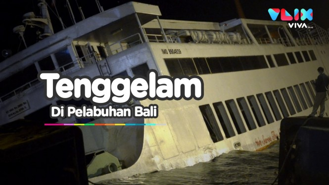 Kapal Tenggelam di Bali, Puluhan Kendaraan Masih Terjebak