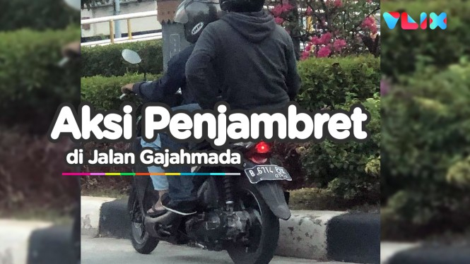 Viral Penjambretan di Jalan Gajahmada